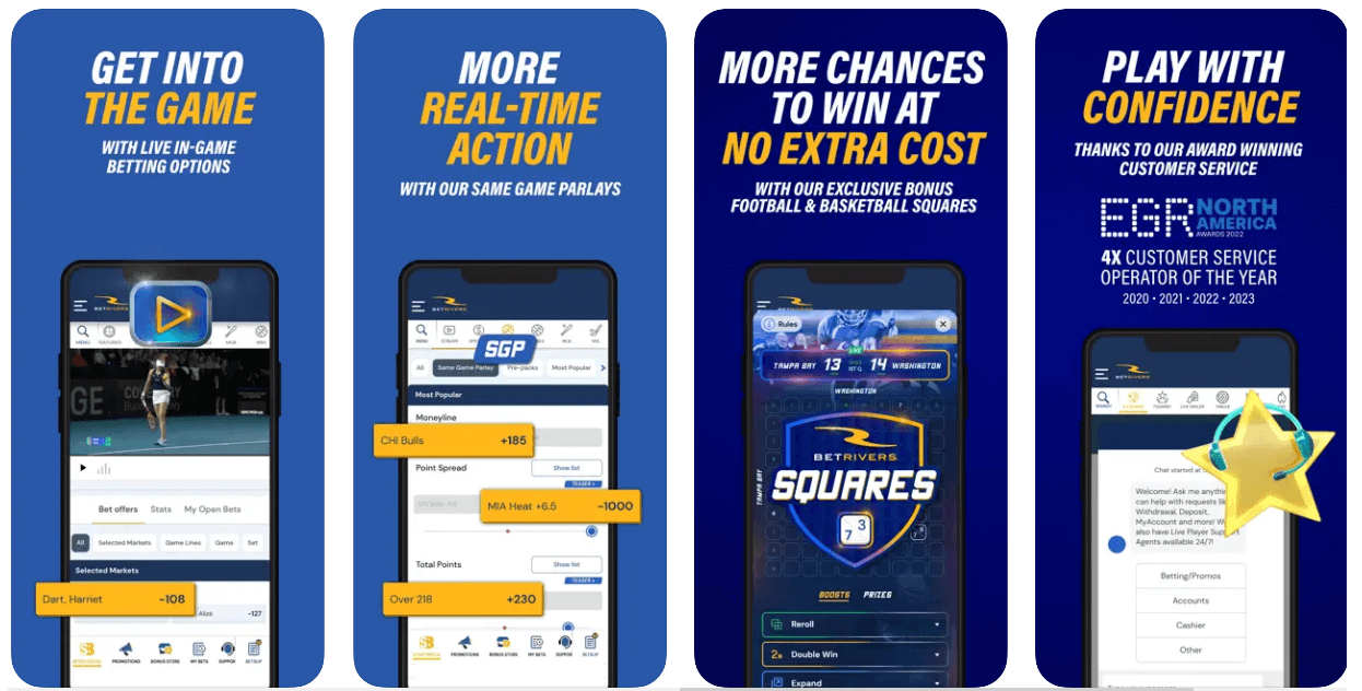 BetRivers Sportsbook Mobile App